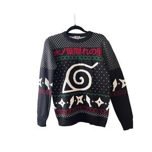Naruto Black Sweater Small